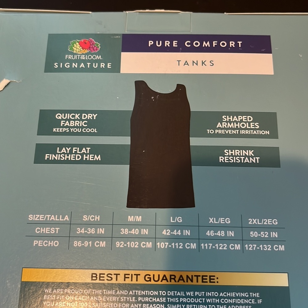XL, Fruit of the Loom, Tanks - Picture 3 of 4